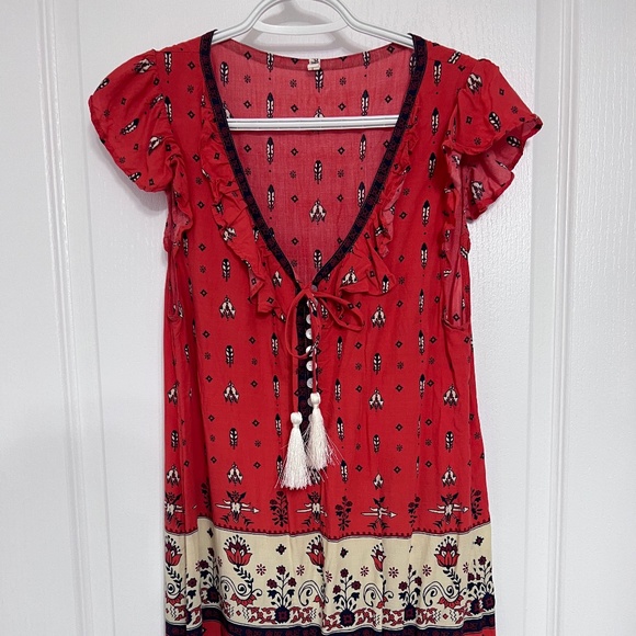 SPELL Boho, Light, Airy, Beach, Dress - Picture 2 of 2